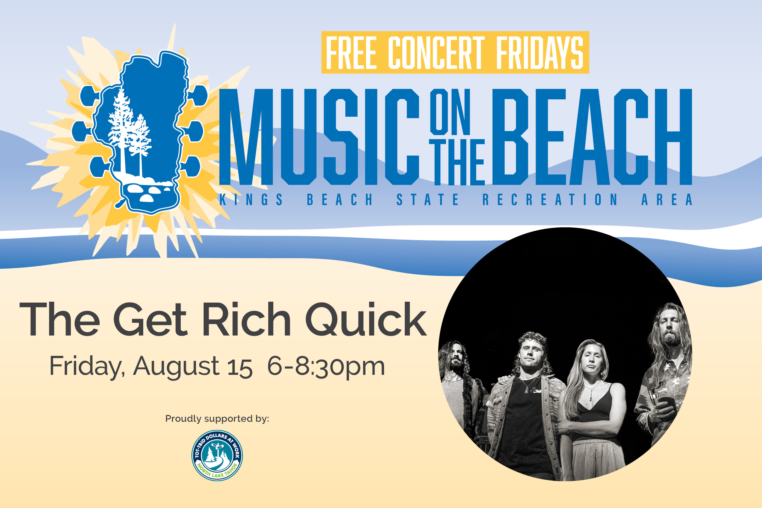 Featured Image for The Get Rick Quick - Music on the Beach