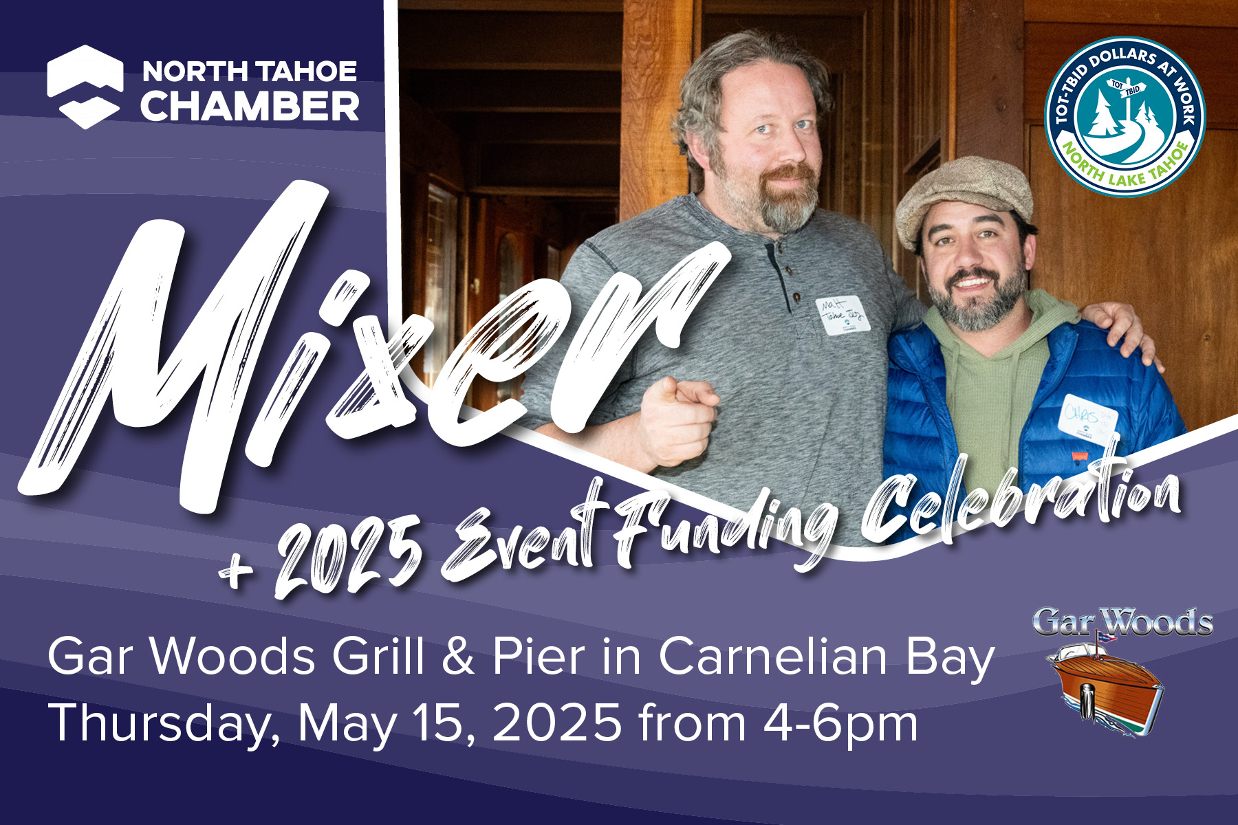 Featured Image for North Tahoe Chamber Mixer + 2025 Event Funding Celebration
