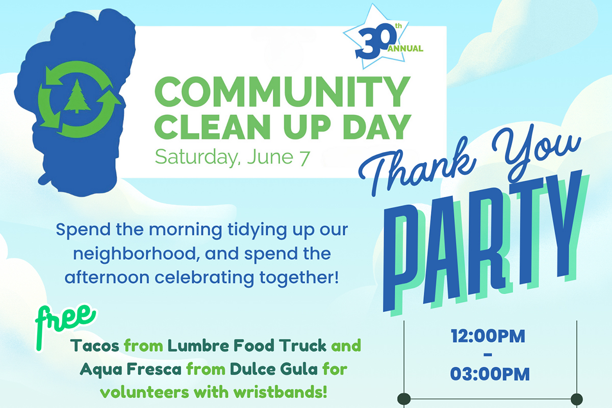 Featured Image for Community Clean Up Day - Thank You Party