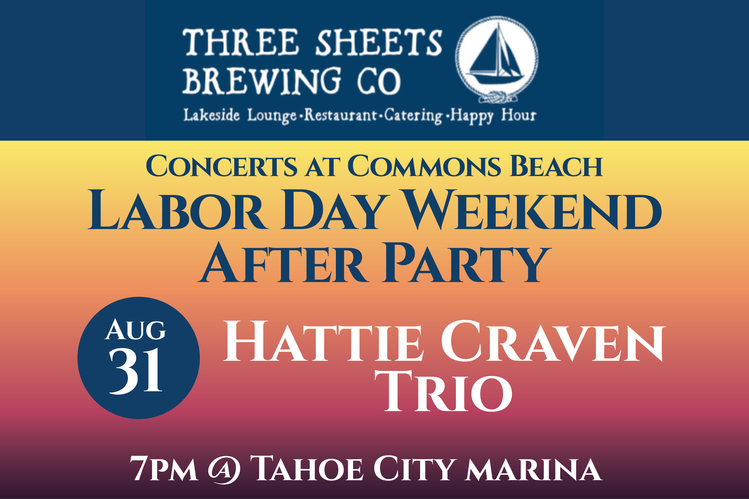 Featured Image for Hattie Craven Trio at Three Sheets Brewing