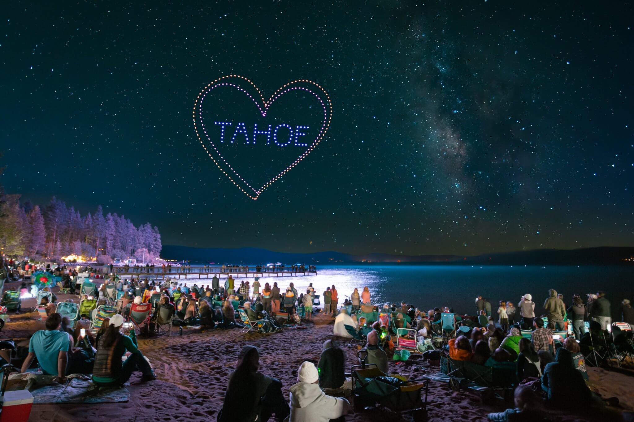 Featured Image for Music on the Beach, Lights in the Sky!