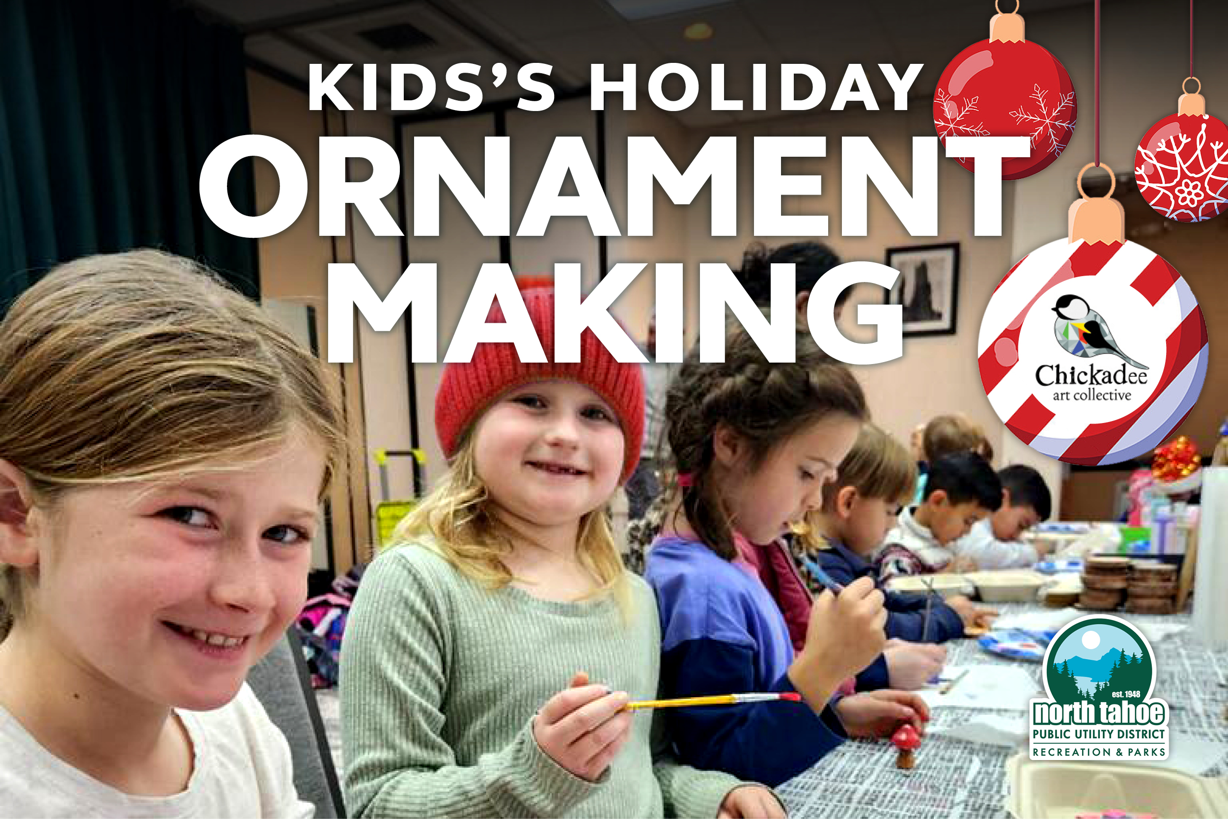 Featured Image for Kids’ Holiday Ornament Workshop