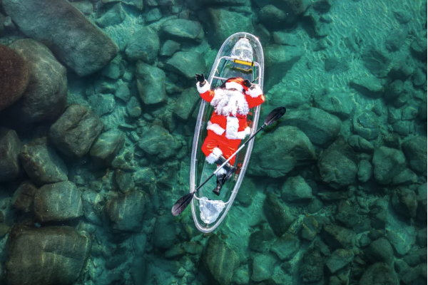 Featured Image for Paddle With Santa