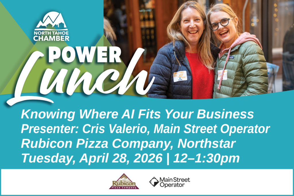 North Tahoe Chamber Power Lunch