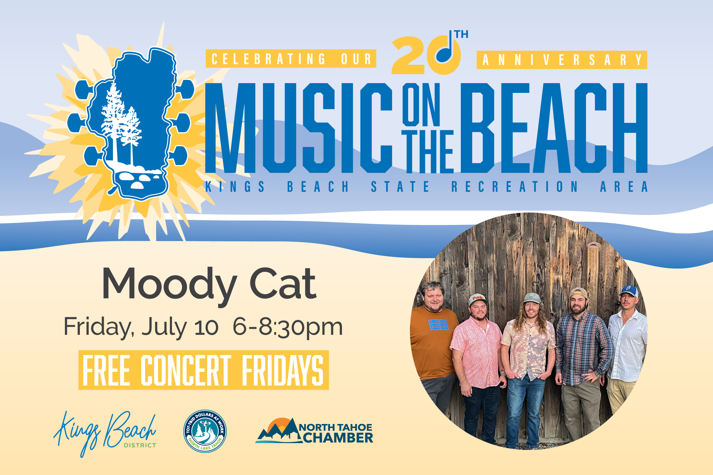 Featured Image for Moody Cat - Music on the Beach