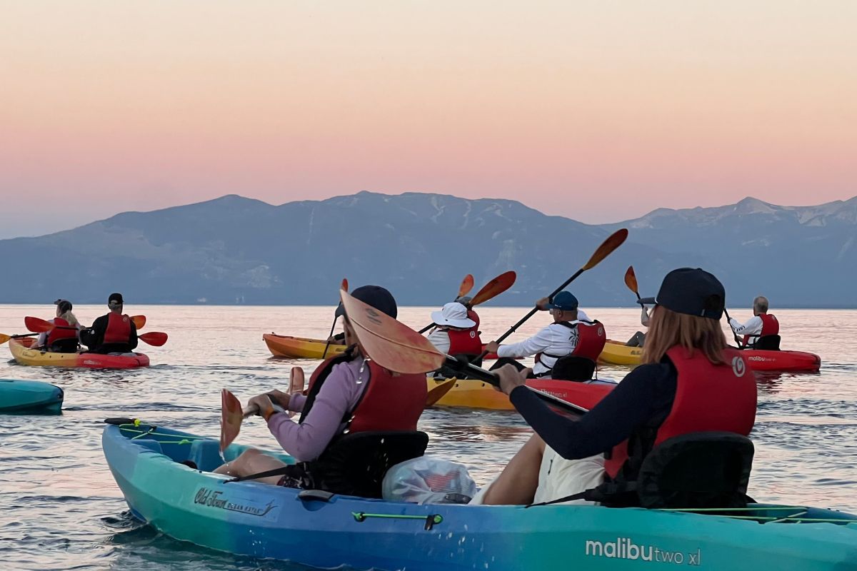 Featured Image for Alpine Glow Kayak Tour
